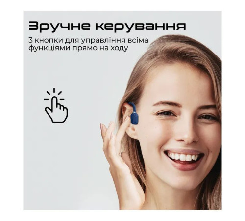 Навушники Promate Ripple Blue (ripple.blue)