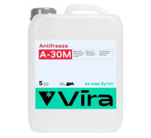 Антифриз VIRA А-30М -30 ° С красный 5 кг (VI0071)