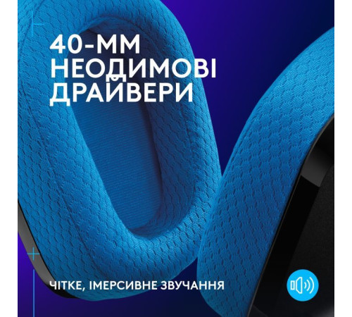 Навушники Logitech G535 Lightspeed Console Wireless Black (939-002219)