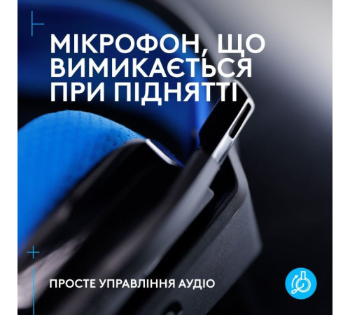 Навушники Logitech G535 Lightspeed Console Wireless Black (939-002219)