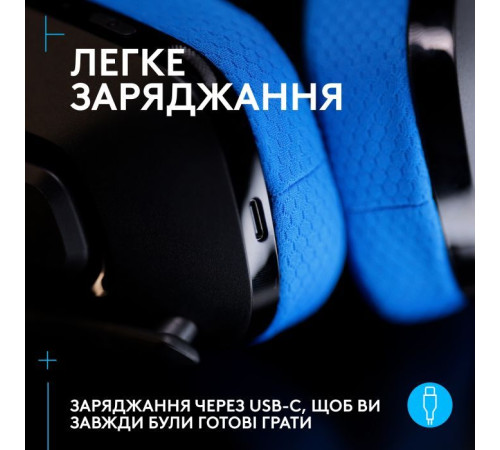 Навушники Logitech G535 Lightspeed Console Wireless Black (939-002219)