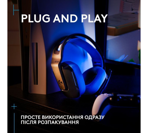 Навушники Logitech G535 Lightspeed Console Wireless Black (939-002219)