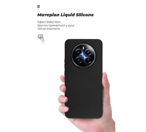 Чохол до мобільного телефона Armorstandart ICON Realme 12+ Black (ARM74765)