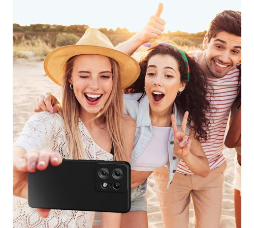 Чохол до мобільного телефона BeCover Motorola Edge 50 Pro Black (711756)