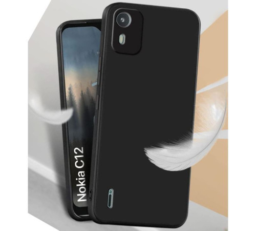 Чохол до мобільного телефона BeCover Nokia C12 Black (711777)