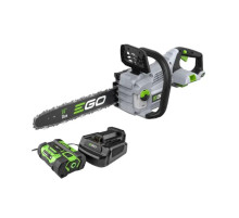 Ланцюгова пила EGO CS1411E KIT, 56В, шина 35см, 52лан, 3/8P, 1,1мм, акум. 2,5Ah + ЗП (F840022016)