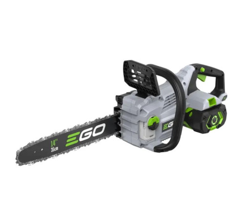 Ланцюгова пила EGO CS1411E KIT, 56В, шина 35см, 52лан, 3/8P, 1,1мм, акум. 2,5Ah + ЗП (F840022016)