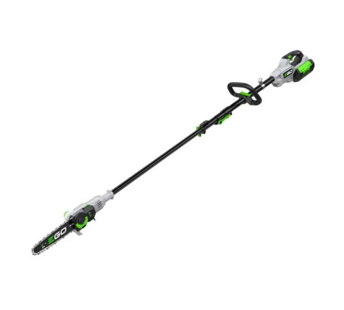 Ланцюгова пила EGO висоторіз PS1003E KIT, 56В, шина-25см, карбон, 4Ah (F840033003)