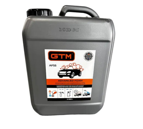 Засіб для мийок високого тиску GTM активна піна 5кг (розведення 1:6 - 1:9) Advanced Foam (AF55) (AF55-5)