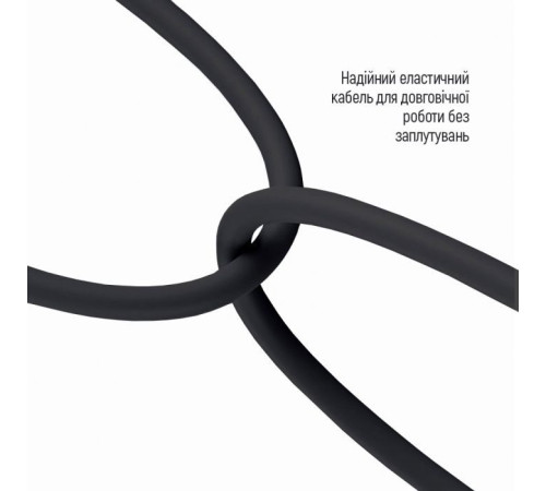 Навушники ColorWay 3.5 mm Wired Earphone Sound Wave Black (CW-WD04BK)