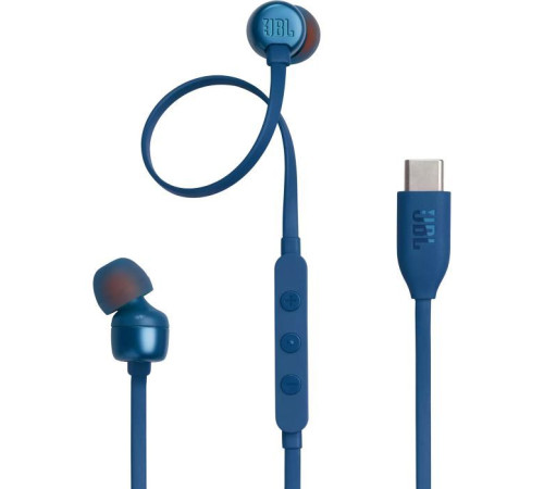 Наушники JBL Tune 310C USB-C Blue (JBLT310CBLU)