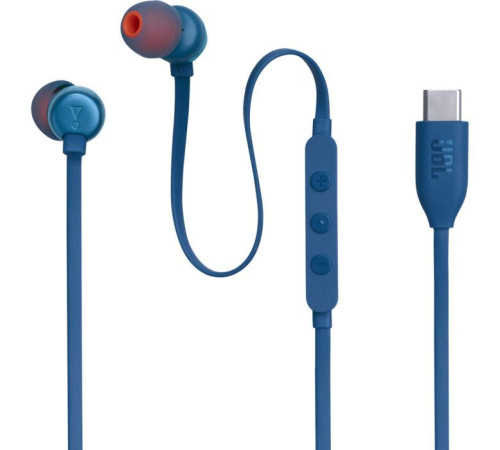 Наушники JBL Tune 310C USB-C Blue (JBLT310CBLU)