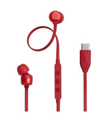 Навушники JBL Tune 310C USB-C Red (JBLT310CRED)
