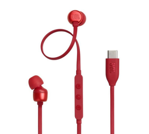 Навушники JBL Tune 310C USB-C Red (JBLT310CRED)