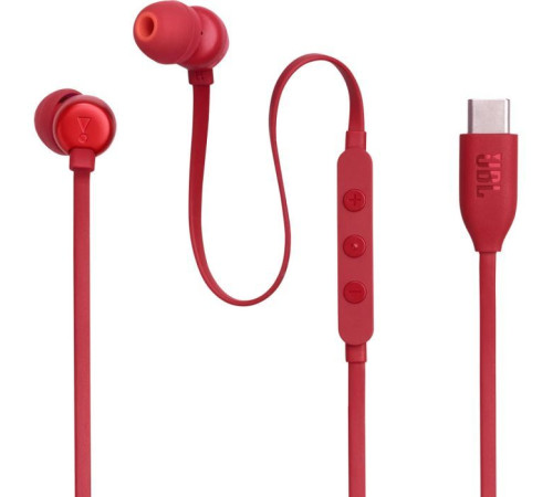 Навушники JBL Tune 310C USB-C Red (JBLT310CRED)