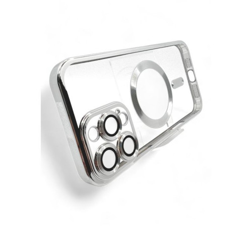 Чохол до мобільного телефона BeCover TPU Chrome Case (MagSafe) для Apple iPhone 16 Pro Max Silver (712088)