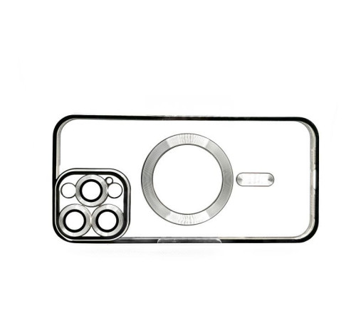 Чохол до мобільного телефона BeCover TPU Chrome Case (MagSafe) для Apple iPhone 16 Pro Max Silver (712088)