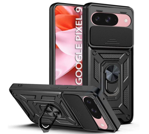 Чохол до мобільного телефона BeCover Military Google Pixel 9 Black (712184)