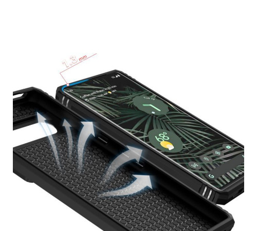 Чохол до мобільного телефона BeCover Military Google Pixel 9 Black (712184)