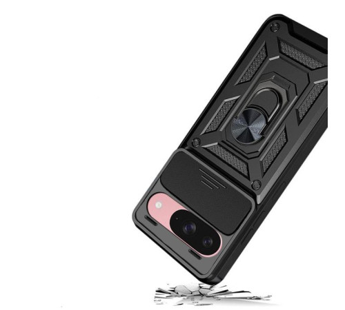 Чохол до мобільного телефона BeCover Military Google Pixel 9 Black (712184)