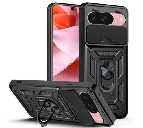 Чохол до мобільного телефона BeCover Military Google Pixel 9 Black (712184)