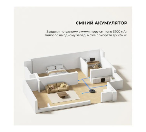 Пилосос Dreame D9 Max Gen2-BLK (RLD34GA-Bl)