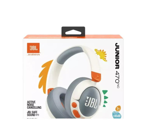 Навушники JBL JR 470 NC White (JBLJR470NCWHT)