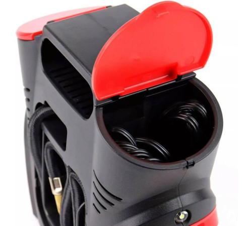 Автомобільний компресор AMiO LED 12V ACOMP-16 (02641)