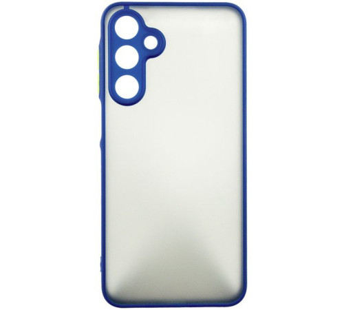 Чохол до мобільного телефона Dengos Samsung Galaxy A16 5G Matte + glass (Blue) (DG-KM-118)