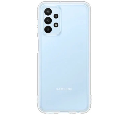 Чохол до мобільного телефона Samsung Soft Clear Cover Samsung Galaxy A23 (A235) Transparent (EF-QA235TTEGRU)