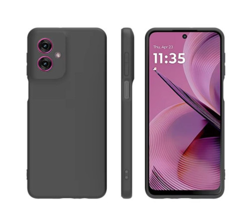 Чохол до мобільного телефона BeCover Motorola Moto G55 Black (712750)