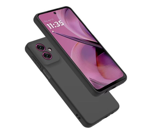 Чохол до мобільного телефона BeCover Motorola Moto G55 Black (712750)