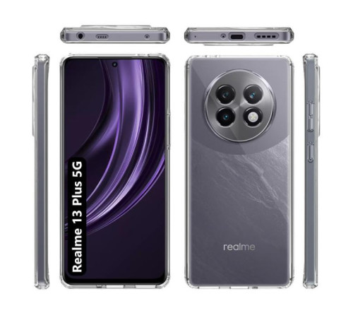 Чохол до мобільного телефона BeCover Realme 13 Plus 5G Transparancy (712766)