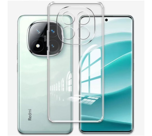Чохол до мобільного телефона BeCover Xiaomi Redmi Note 14 Pro Plus 5G Transparancy (712762)