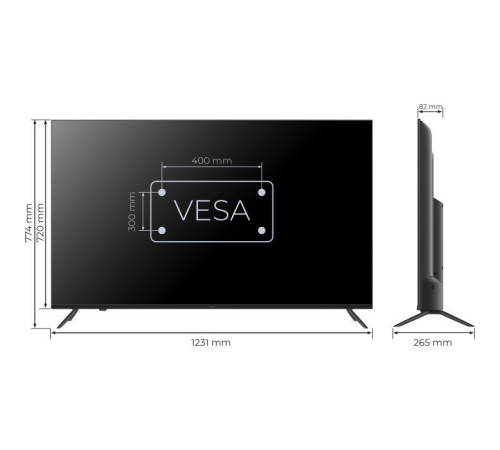 Телевізор Kivi 55U770QB