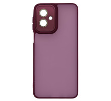 Чехол для мобильного телефона Armorstandart ShadeX Motorola G55 5G Wine Red (ARM83389)
