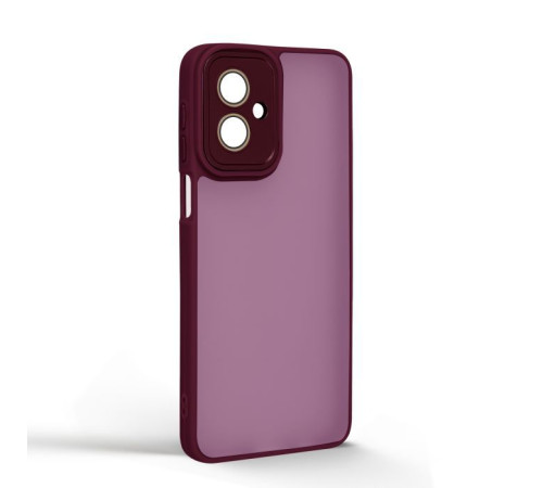 Чохол до мобільного телефона Armorstandart ShadeX Motorola G55 5G Wine Red (ARM83389)