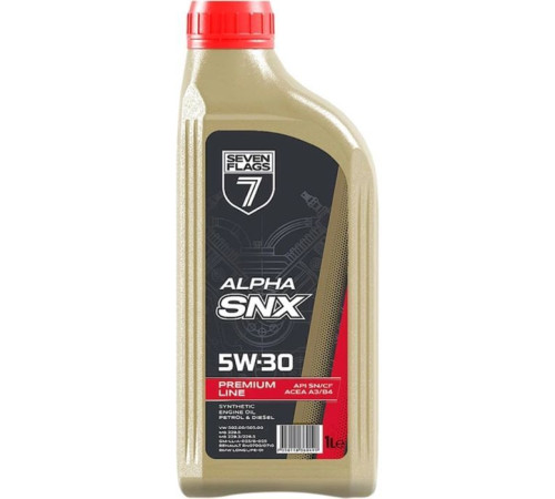 Моторна олива 7FLAGS Premium Line 5W-30 0,87кг (7350118360491)