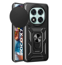 Чохол до мобільного телефона BeCover Military Poco X7 Black (712873)