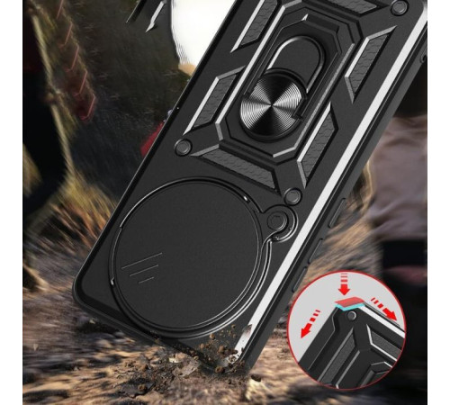 Чохол до мобільного телефона BeCover Military Poco X7 Black (712873)