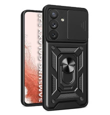 Чохол до мобільного телефона BeCover Military Samsung Galaxy S25 SM-S931 Black (712877)