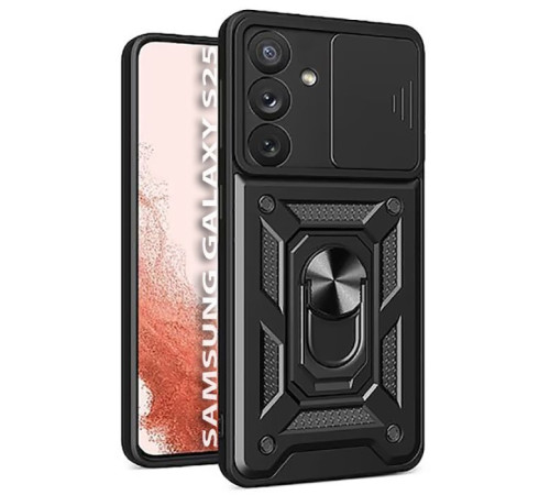 Чохол до мобільного телефона BeCover Military Samsung Galaxy S25 SM-S931 Black (712877)