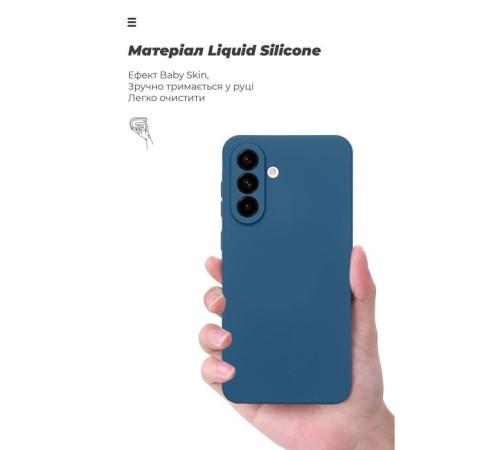 Чохол до мобільного телефона Armorstandart ICON Samsung A56 5G Camera cover Dark Blue (ARM82588)