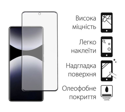 Чохол до мобільного телефона Dengos Kit Xiaomi Redmi Note 14 case Soft + glass (Mint) (DG-KM-131)
