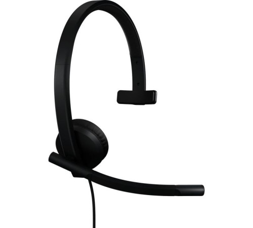 Навушники Logitech H570e Corded for Business Mono Teams USB-A Black (981-001426)