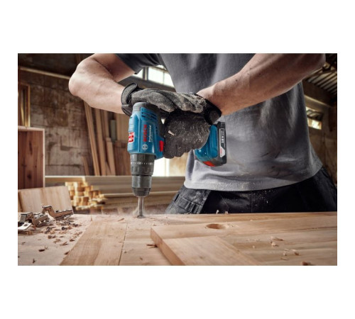 Шуруповерт Bosch GSB 183-LI 18V, 1х2Ah, 21-56Нм, 374-1815 об/хв, кейс, 1.2кг (0.601.9K9.101)