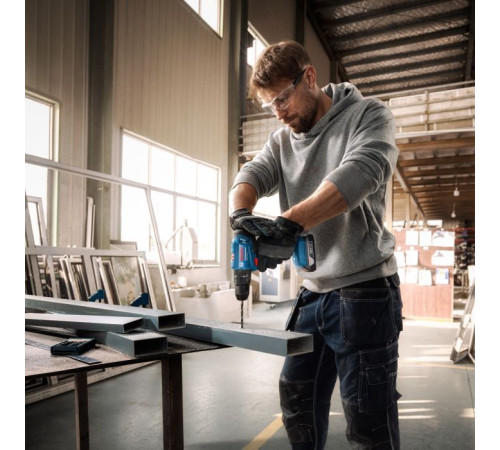 Шуруповерт Bosch GSB 183-LI 18V, 1х2Ah, 21-56Нм, 374-1815 об/хв, кейс, 1.2кг (0.601.9K9.101)