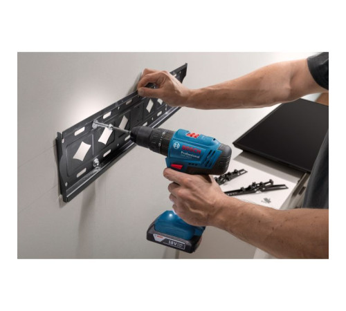 Шуруповерт Bosch GSB 183-LI 18V, 1х2Ah, 21-56Нм, 374-1815 об/хв, кейс, 1.2кг (0.601.9K9.101)