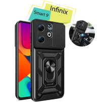 Чохол до мобільного телефона BeCover Military Infinix Smart 9 (X6532) Black (713049)