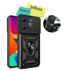 Чохол до мобільного телефона BeCover Military Infinix Smart 9 (X6532) Black (713049)